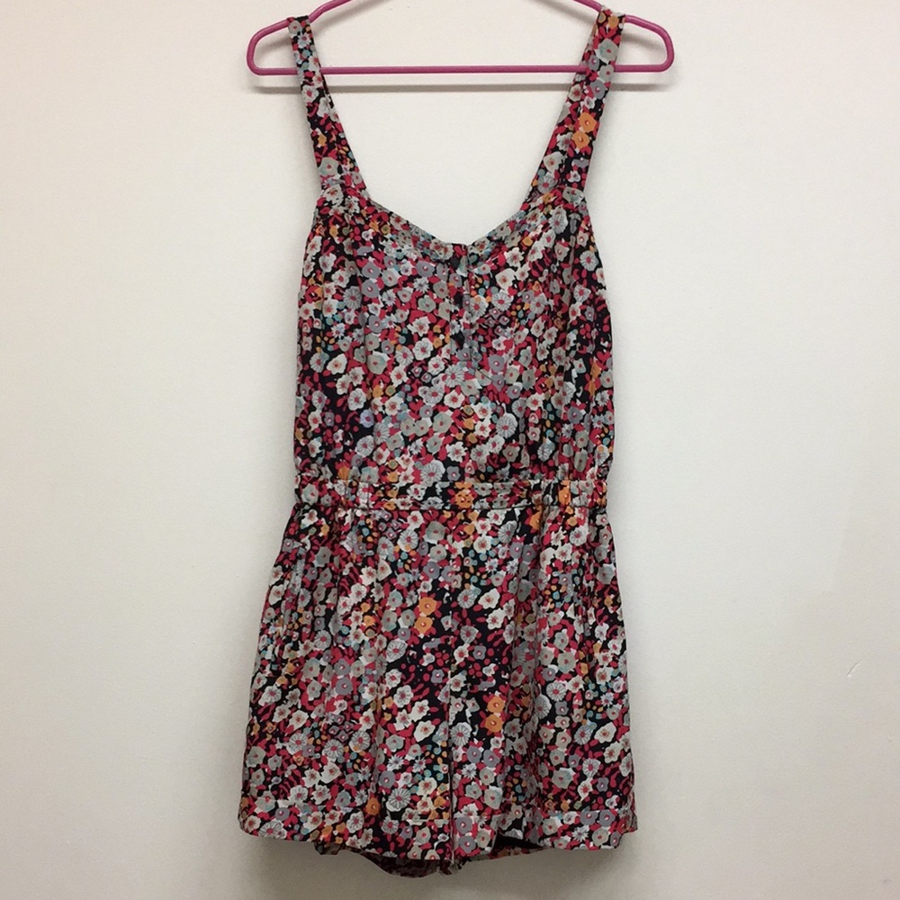 BCBG floral romper